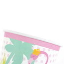 10X Flamingo Paper Cups Kids Happy Birthday Wedding Party Decor Flamingo Cup FT