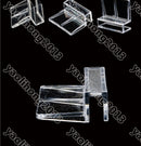 4 Pcs New Aquarium Tank Glass Cover Plastic Clip 6MM Support Holders x