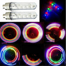 5 Led Blitz Licht Fahrrad Motorrad Auto Fahrrad Reifen Gummireifen Vent Rad T0T9
