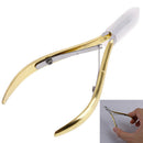 Stainless Steel Cuticle Nipper Dead Skin Cutter Nail Art Clipper Manicure ToolME