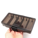 5 Compartment Fishing Tackle Box Bait Lure Hooks Box Bait Storage Case Tool