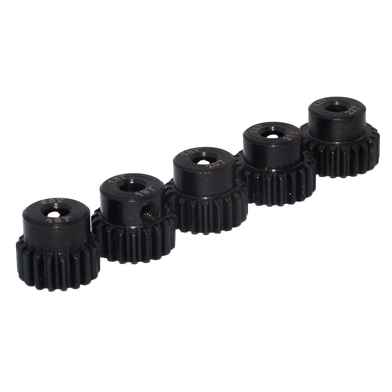 5pcs Gears Motor Gears Without Brush Steel [18T 19T 20T 21T 22T] 48DP RC Car