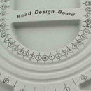 Flocked Bead Board Necklace Design Tray Organizer Jewelery TOP DIY Craft Ma R7C0