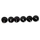 Chrome Bottle Pourers Set of 6 Q9Y4
