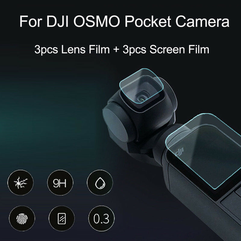 Explosion-proof Flexible Lens/Screen Protective Film For DJI OSMO Pocket Camera