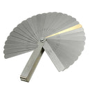 32 Pieces Stainless Steel Feeler Gauge for Guitar Measuring Tool