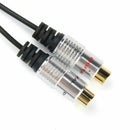 3.5mm (1/8 inch) Stereo Jack Female to 2 Dual RCA Female Jack Stereo Audio