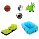 12" Hand Air Pump For Bicycle Basketball Volleyball Football Soccer Ball Needl Z