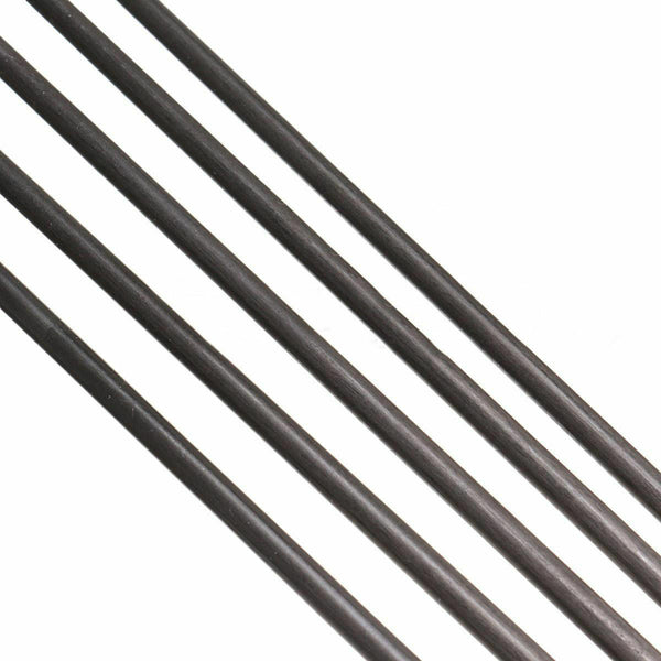 5pcs 5 mm Diameter x 500mm Carbon Fiber Rods For RC Airplane Matte Pole