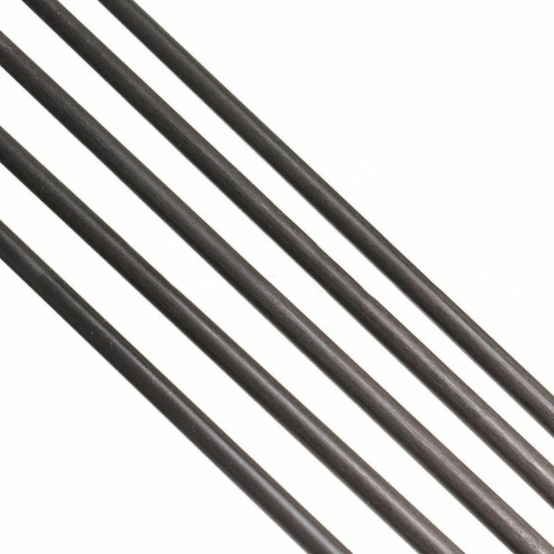 5pcs 5 mm Diameter x 500mm Carbon Fiber Rods For RC Airplane Matte Pole