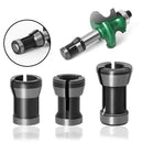 3pcs Carbon Steel Collet Chucks for Engraving Trimming Machine Converter