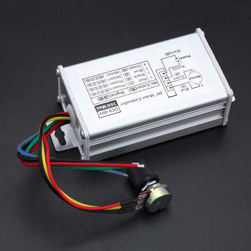 DC 9-60V 20A PWM AC Motor Speed Regulator Controller Module A