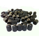24Pcs Black Universal Plastic Type Wheel Dust Valve Caps for Car Bike Cycle  New