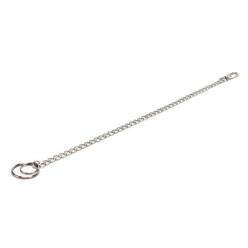Punk Metal ChainTrousers Hipster Pant Jeans Long Wallet Belt Keychain Keyring Kw