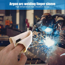 Glass Fiber Finger Cover Heat Shield Guard Protection Glove for TIG Welding