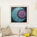 5D DIY Special Shaped Diamond Painting Moon Cross Stitch Mosaic Craft Kits Hand