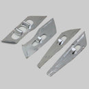 Matte Car Inner Door Handle Armrest Window Switch Cover Trim Left Hand Driv O2X8