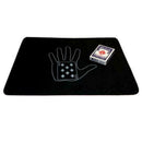 42*32cm Black Card deck Mat magic tricks Poker Coin T3K9 Close Pad Card Up Q6G7