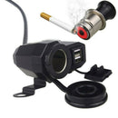 12V Car Cigarette Lighter Socket Splitter Dual USB Charger Power Adapter two Way