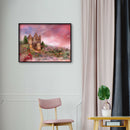 5D Full Round Drill Diamond Painting DIY Fantasy Castle Rhinestone Picture