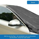 Car Windshield Cover Snow Frost Ice Magnetic Sun Protector Scraper Truck Su Y8W0