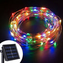 Solar String Lights Waterproof Copper Wire Fairy Lamp (Multicolor 100LED)