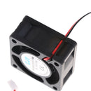 Black 12V DC 40*40*20mm 2 Wire Computer PC CPU Cooling Case Fan JR