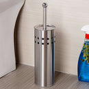 Durable Hiding Freestanding Long Toilet Brush Set with Holder Canddy Tall Handle