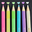 1PC Highlighter Fluorescent Liquid Chalk Marker Pencil Shape Watercolor Pen.-AU