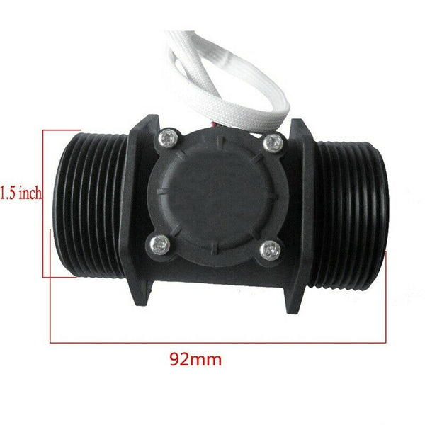 Dn40 1.5 Inch Turbine Flowmeter Water Flow Sensor Flow Meter Flow Rate Cont Y5H3