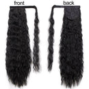 Synthetic Wavy Ponytail Long Curly Pony Tail Clip In Hair Extensions For Women