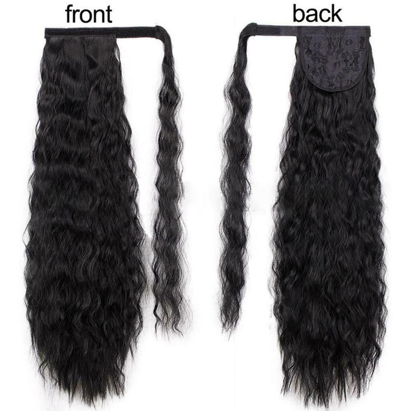 Synthetic Wavy Ponytail Long Curly Pony Tail Clip In Hair Extensions For Women