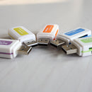 1X Protable 4in1 Memory Multi Card Reader USB2.0 for SD/T-Flash/M2 Card LJ