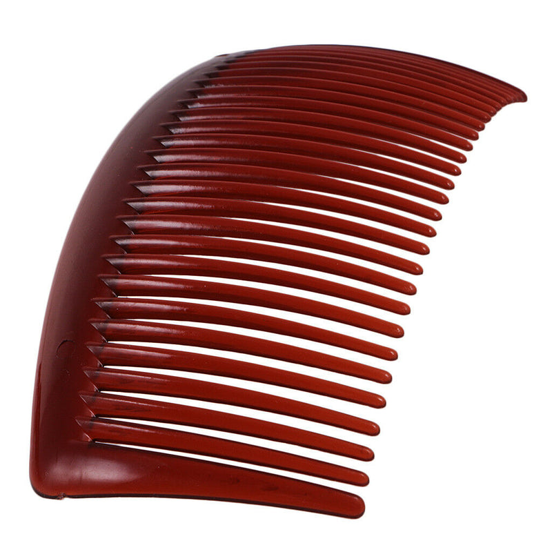 24pcs Plastic Smooth Hair Clips Side Combs Pin 110 x 45mm for Ladies Crafts