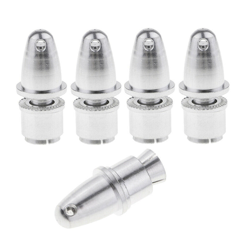 5pcs 3.17mm Aluminum Bullet Propeller Adapter Holder for Brushless Motor Prop