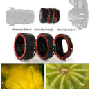 Metal Auto Focus AF Macro Extension Tube/Ring For Kenko Len EF-S New CA I1C P3N0
