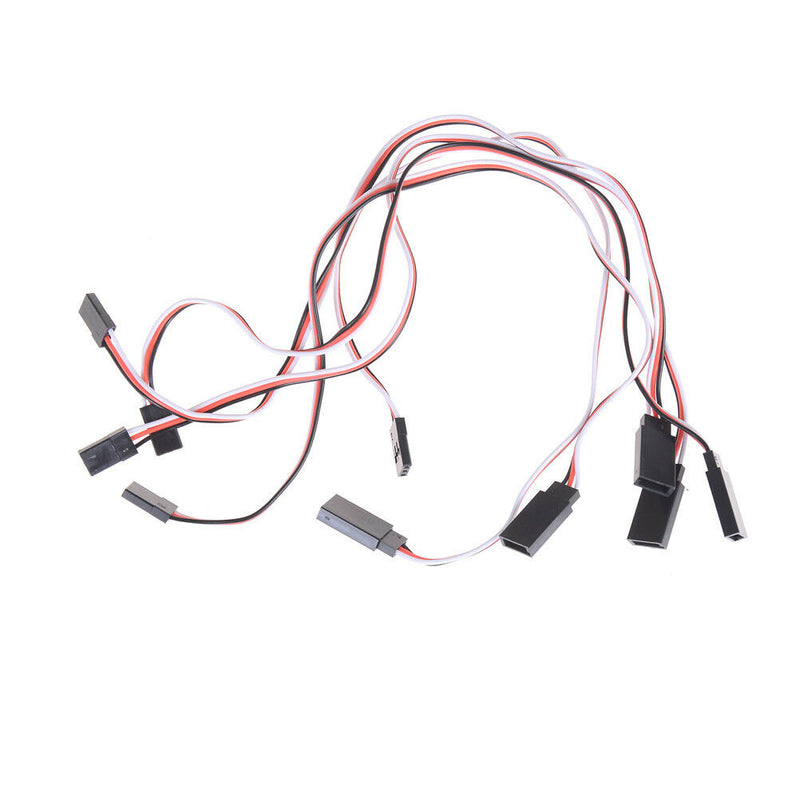 5Pcs 300mm Extension Lead Servo Wire Cable For RC JR Male to Female S Gw