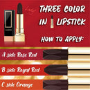 Womens Beauty Waterproof Matte Color Switching Magic  Lipstick Lip Gloss Makeup