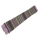 Color thin stripes over knee stockings Acrylic Leggings Knee socks Women Wa B3U7