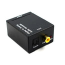 Optical Coaxial Toslink Digital to Analog Audio Converter Adapter RCA L/R 3