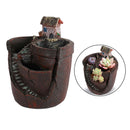 Rustic Succulent Pot Planter Flowerpot Home Desktop Potted Holder Garden