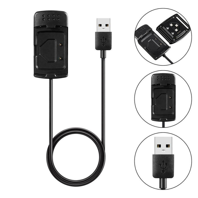Charger For Scosche Rhythm+ Replacement USB Charge Charging Cable 100cm Black