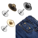 100 Sets Metal Rivets Press Studs Buttons Sewing Jeans Buttons DIY Crafts