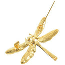 Dragonfly Brooches for Women Green Enamel Insect Dragonfly Brooch Men Suit  M7V4