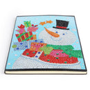 DIY Christmas Snowman Special Shaped Diamond Painting 60 Pages A5 Notepad