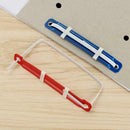 50Pcs Colourful Plastic Paper Filing Prong Fasteners Clips Binding