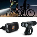 Bicycle Headlight Bike Front Light USB Rechargeable Double LED Bike Accessories