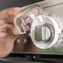 Clear Safety Oven Knobs Cover 4 Pack - Baby Proofing Protection Lock for Ov H6R5