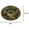 American Pride Eagle Belt Buckle, Western Cowboy Belt Buckle for Men Women
