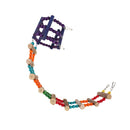 Durable Parrot Swing Exercise Toys Parrot Cage Small Pet Bridge Ladders